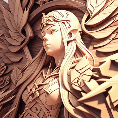 3D model Fire Emblem Fates game (STL)